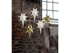 Star Trading Fensterhänger Betlehem, 35 cm, Metall, Weiss -Weihnachtsbeleuchtung Verkäufe 225467000 xxl