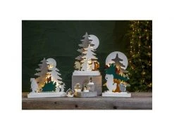 Star Trading Tischdeko Forest Friends, 45 cm, Holz -Weihnachtsbeleuchtung Verkäufe 225467566 xxl 1