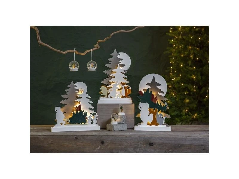 Star Trading Tischdeko Kugel Forest Friends, 9 cm, Mehrfarbig 4 Star Trading Tischdeko Kugel Forest Friends, 9 cm, Mehrfarbig – Bild 4