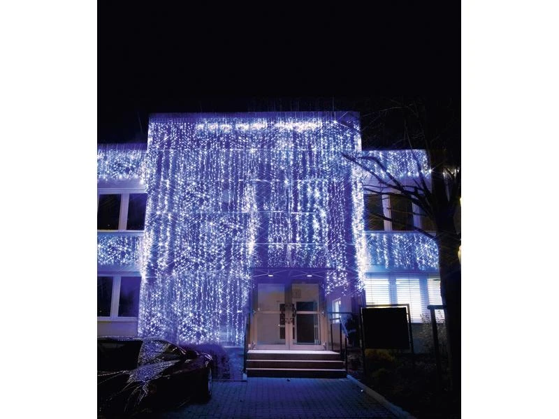 Star Trading Lichtervorhang-System LED, 102 LED, 1 x 2 m 2 Star Trading Lichtervorhang-System LED, 102 LED, 1 x 2 m – Bild 2