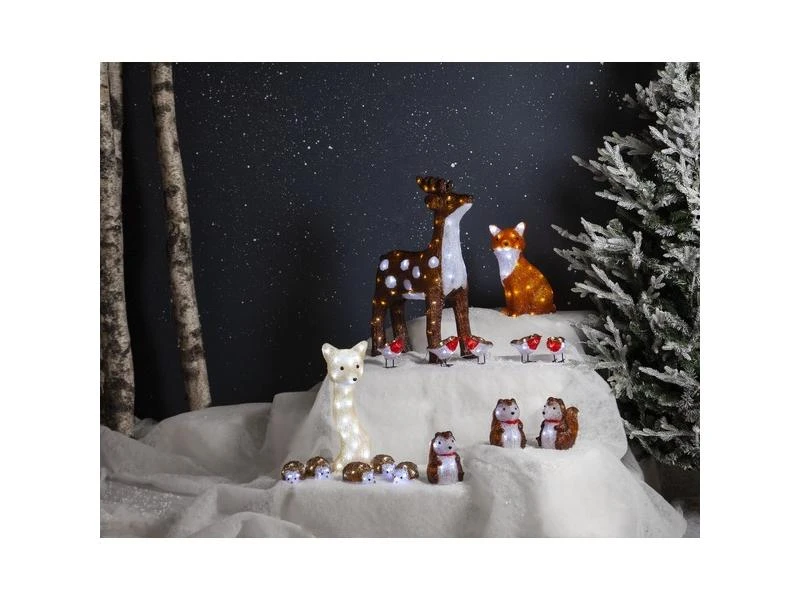 Star Trading LED-Figur Crystalo Reh, 65 cm, Braun 3 Star Trading LED-Figur Crystalo Reh, 65 cm, Braun – Bild 3