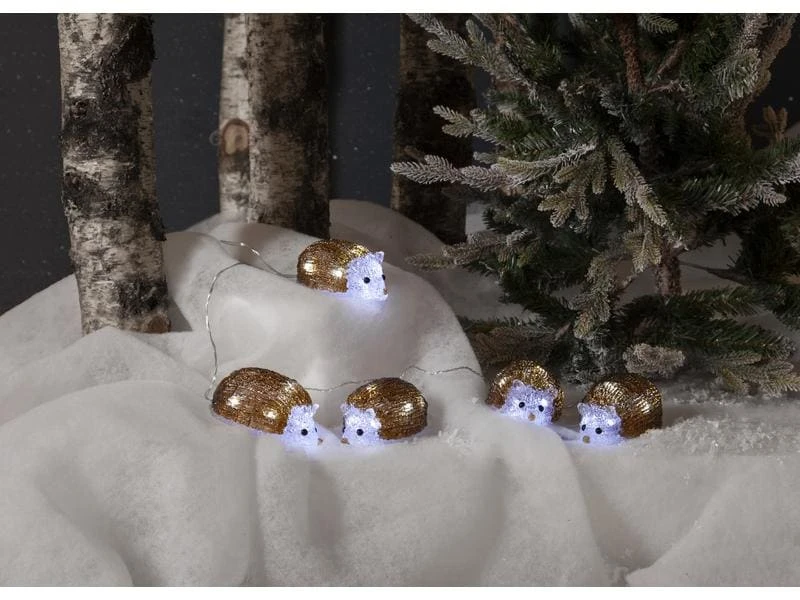 Star Trading LED-Figur Crystalo Igel Set, 6.5 cm, Braun 2 Star Trading LED-Figur Crystalo Igel Set, 6.5 cm, Braun – Bild 2