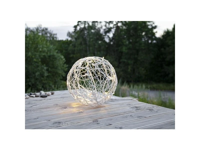 Star Trading System LED Kugel, Ø 35 cm, Weiss 3 Star Trading System LED Kugel, Ø 35 cm, Weiss – Bild 3