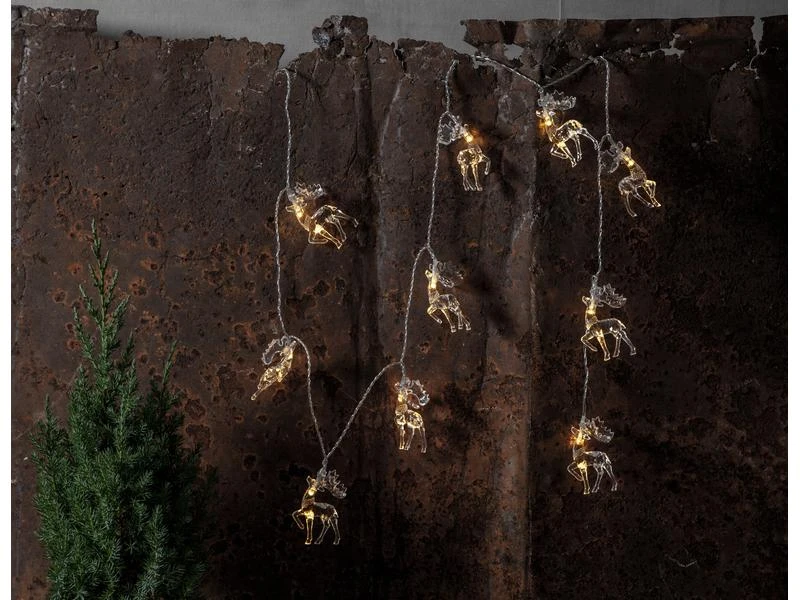 Star Trading LED-Lichterkette Izy Rentier, 10 LED, 1.35 m, Indoor 2 Star Trading LED-Lichterkette Izy Rentier, 10 LED, 1.35 m, Indoor – Bild 2