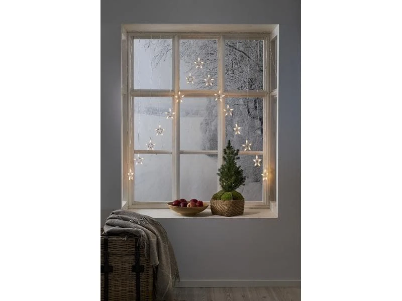 Star Trading LED-Lichtervorhang DecyStar, 15 LED, 1.25 m 2 Star Trading LED-Lichtervorhang DecyStar, 15 LED, 1.25 m – Bild 2