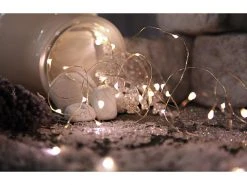 Star Trading LED Lichterkette Angel Hair 1 m, Silber -Weihnachtsbeleuchtung Verkäufe 225473817 xxl