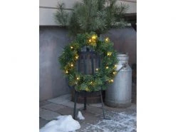 Star Trading LED-Weihnachtskranz ALASKA Ø 38 cm Grün, Outdoor -Weihnachtsbeleuchtung Verkäufe 225473915 xxl
