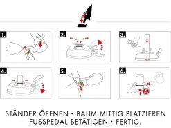 Krinner Weihnachtsbaumständer Green Line Comfort Grip S, Ø 34 cm -Weihnachtsbeleuchtung Verkäufe 225646711 xxl