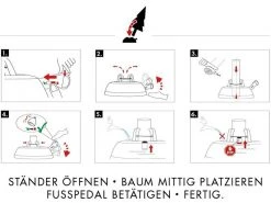 Krinner Weihnachtsbaumständer Ultra Grip L, Ø 37 cm -Weihnachtsbeleuchtung Verkäufe 225650560 xxl