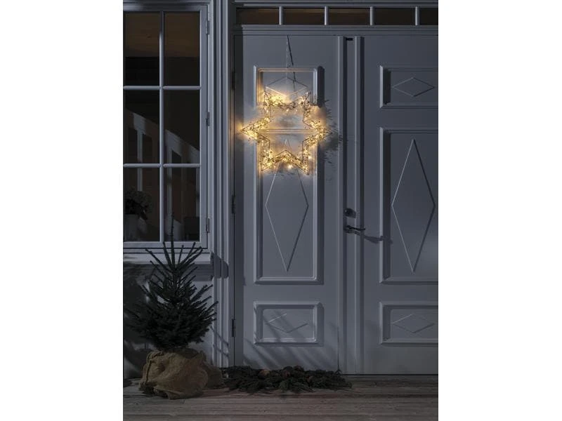 Konstsmide Fensterhänger Metallstern, Ø 60 cm 2 Konstsmide Fensterhänger Metallstern, Ø 60 cm – Bild 2