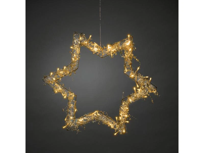 Konstsmide Fensterhänger Metallstern, Ø 60 cm 3 Konstsmide Fensterhänger Metallstern, Ø 60 cm – Bild 3