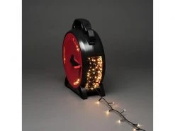 Konstsmide LED-Lichterkette Kabelaufroller, 800 LED, 55.9 m, Outdoor -Weihnachtsbeleuchtung Verkäufe 225801212 xxl