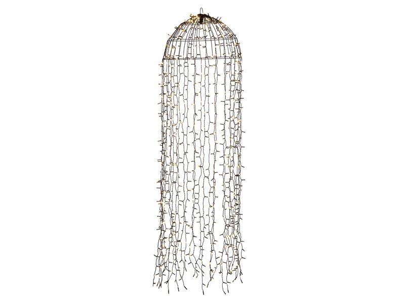 Konstsmide LED-Lichtervorhang Qualle, 900 LED, 1.45 m, Outdoor 1 Konstsmide LED-Lichtervorhang Qualle, 900 LED, 1.45 m, Outdoor