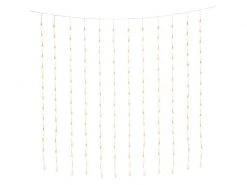 Konstsmide LED-Lichtervorhang Tropfen, 400 LED, 2 m, Outdoor
