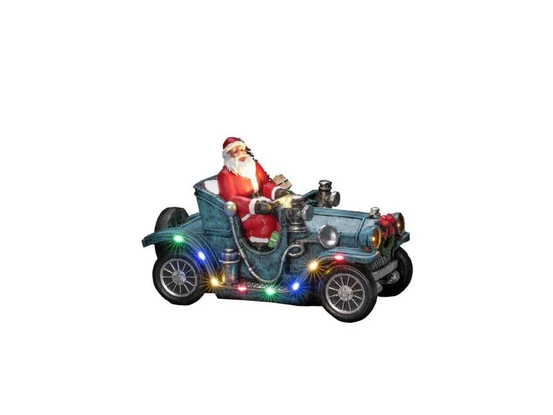 Konstsmide LED-Figur Weihnachtsmann im Auto, 16 cm 1 Konstsmide LED-Figur Weihnachtsmann im Auto, 16 cm