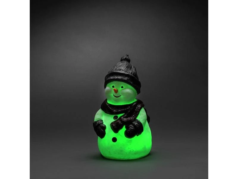 Konstsmide LED-Figur LED Kunststoffschneemann, 38 cm, RGB 4 Konstsmide LED-Figur LED Kunststoffschneemann, 38 cm, RGB – Bild 4