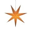 Konstsmide Fensterhänger Papierstern, Ø 78 cm, Braun