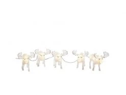 Konstsmide LED-Figur Acryl Elch, 5er Set