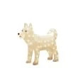 Konstsmide LED-Figur Acryl Husky, 43 cm
