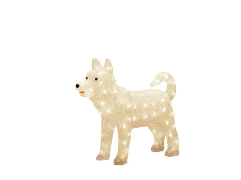 Konstsmide LED-Figur Acryl Husky, 43 cm 1 Konstsmide LED-Figur Acryl Husky, 43 cm