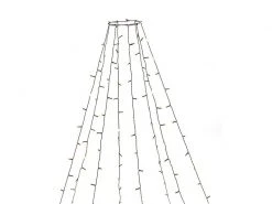 Konstsmide LED-Baummantel mit Ring, 400 LED, 4 m, Outdoor