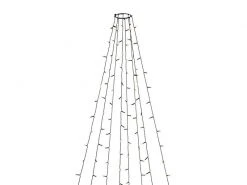 Konstsmide LED Baummantel mit Ring, 400 LED, 4 m, Outdoor