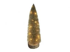 Dameco Tannenbaum, 20 LEDs, 40 cm, Gold