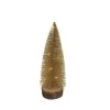 Dameco Tannenbaum, 10 LEDs, 28 cm, Gold