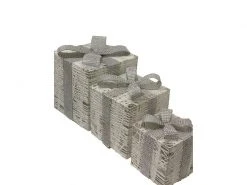 Dameco LED-Figur Geschenkboxen, 3 Stück, Silber -Weihnachtsbeleuchtung Verkäufe 227756795 xxl