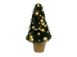 Dameco Weihnachtsbaum im Topf, 38 cm, Grün