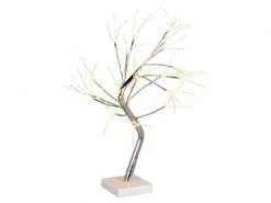 Dameco Baum 108 LEDs, 45 cm, Silber