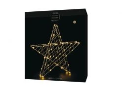 STT Tischdeko Svenja Star 3D Stern, 40 cm, Gold -Weihnachtsbeleuchtung Verkäufe 230214126 xxl