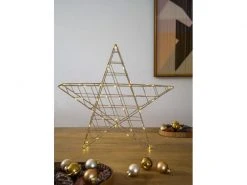 STT Tischdeko Svenja Star 3D Stern, 40 cm, Gold -Weihnachtsbeleuchtung Verkäufe 230214128 xxl