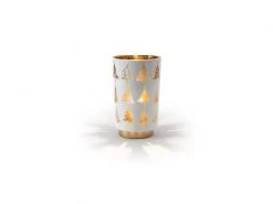 STT Laterne, Baum, M, 20 cm, Weiss