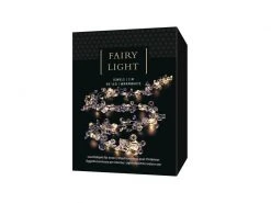 STT LED-Lichterkette Silver Jewels, 80 LEDs, 2 m, Indoor