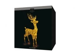 STT LED-Figur Rentier Floki, 64 cm, Gold -Weihnachtsbeleuchtung Verkäufe 230223055 xxl