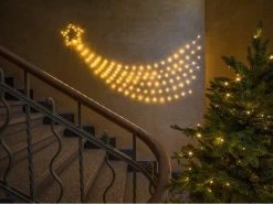 STT Dekolicht Comet tail, 28 cm, Silber -Weihnachtsbeleuchtung Verkäufe 230224130 xxl