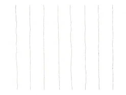 STT LED-Lichtervorhang Angel Hair, 256 LEDs, 1.6x1.6m, Schwarz