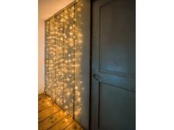 STT LED-Lichtervorhang Angel Hair, 256 LEDs, 1.6x1.6m, Schwarz -Weihnachtsbeleuchtung Verkäufe 230224302 xxl 1