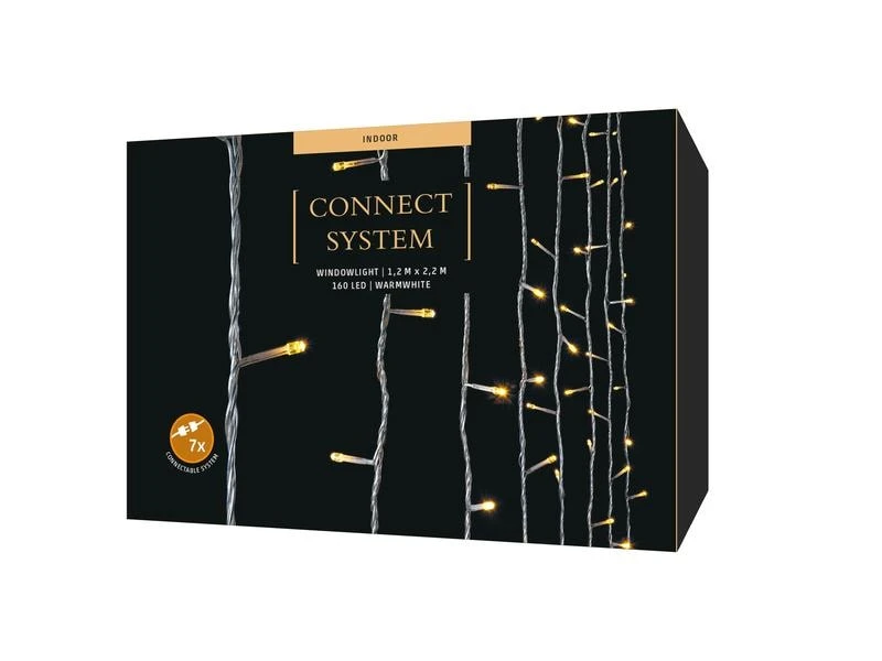 STT Lichtervorhang Starterkit-System Connect 160 LED, 1.2 m 2 STT Lichtervorhang Starterkit-System Connect 160 LED, 1.2 m – Bild 2