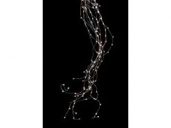 STT LED Lichterkette Angel Hair Bouquet 1 m 60 LED, Silber