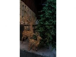 STT LED-Figur Rentier aus Rattan, 70 cm, Braun -Weihnachtsbeleuchtung Verkäufe 231143255 xxl