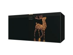 STT LED-Figur Rentier Finn, 140 cm, Braun -Weihnachtsbeleuchtung Verkäufe 231144130 xxl