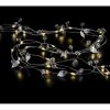 STT LED Lichterkette Angel Hair Silver Leaves 80 Lampen