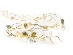 STT LED Lichterkette Angel Hair Silver Leaves 80 Lampen -Weihnachtsbeleuchtung Verkäufe 231148540 xxl