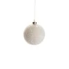 STT Hänger Glamour Ball M, Ø 12 cm, Weiss