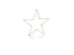 STT Tischdeko 3D Stern Argento, Ø 58 cm