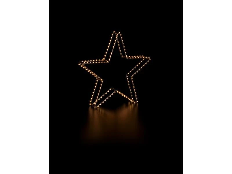 STT Dekolicht 3D Stern Nero, Ø 38 cm 2 STT Dekolicht 3D Stern Nero, Ø 38 cm – Bild 2