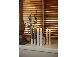 Sirius LED-Stabkerzen Set Sara Midi Ø 2 x 20 cm, Beige, 2 Stk. -Weihnachtsbeleuchtung Verkäufe 231593571 xxl