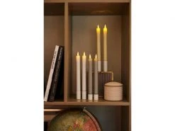 Sirius LED-Stabkerzen Set Sara Wave Ø 2 x 25 cm, Weiss, 2 Stk. -Weihnachtsbeleuchtung Verkäufe 231594838 xxl